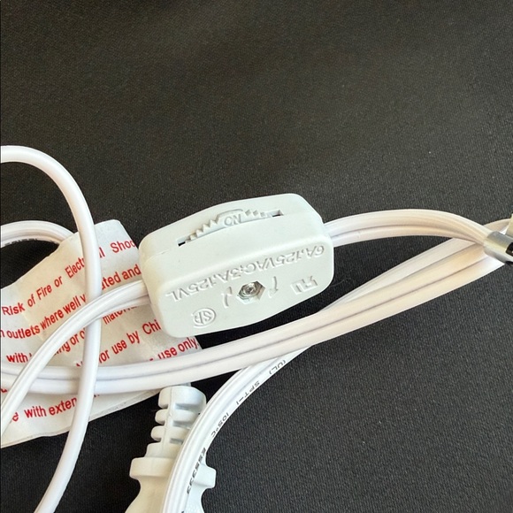 Flowers of Light Hand Painted Bonded Marble Electric Blue Hydrangea Night Lamp - Picture 6 of 10